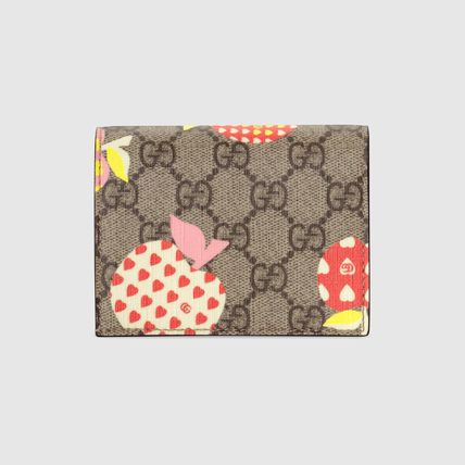 GUCCI 折りたたみ財布 累積売上総額第１位【GUCCI★グッチ】LES POMME WALLET(4)