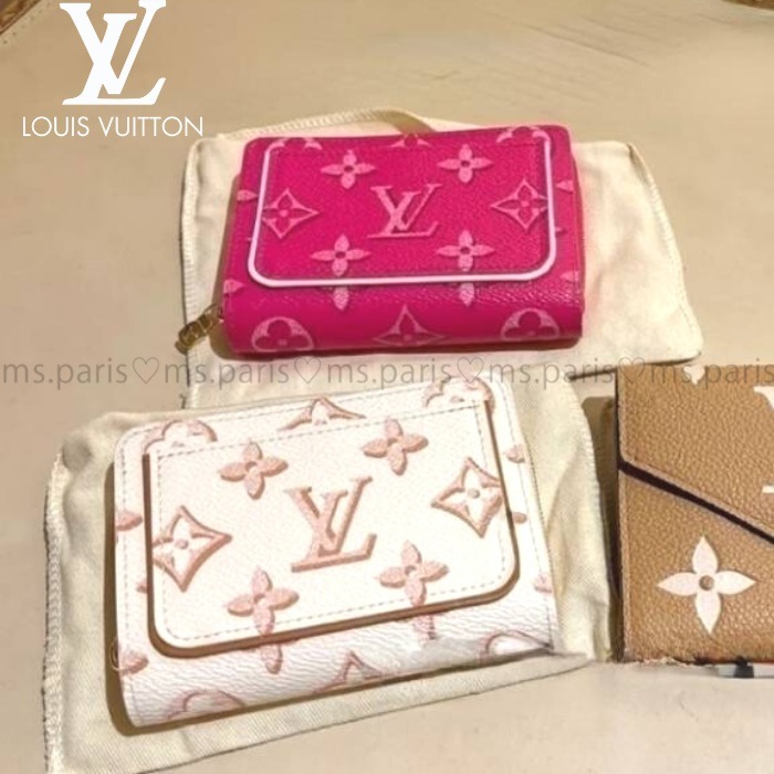 【大人可愛い 国内発 】LV ポルトフォイユ・ルー 財布 (Louis Vuitton/折りたたみ財布) M81527 M81472【BUYMA】