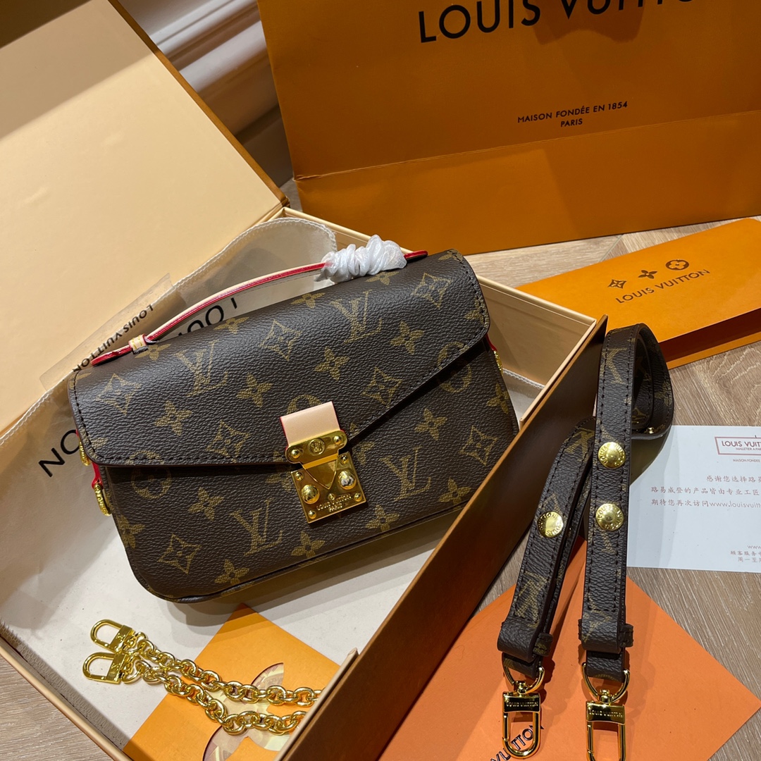 【直営店買付】Louis Vuitton ポシェットメティス　ＭＭ