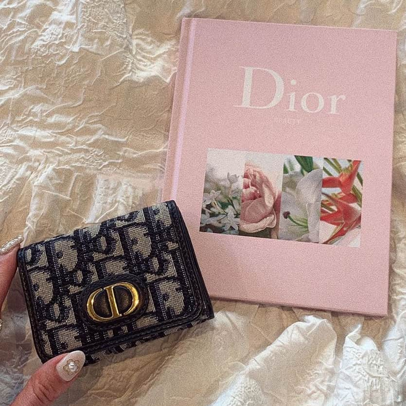 DIOR】ディオール オブリーク 30 MONTAIGNE コンパクト財布