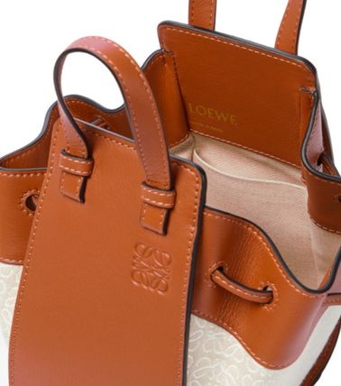LOEWE ショルダーバッグ・ポシェット 希少★LOEWE ハンモック ミニ (アナグラムジャカード&カーフ)(5)