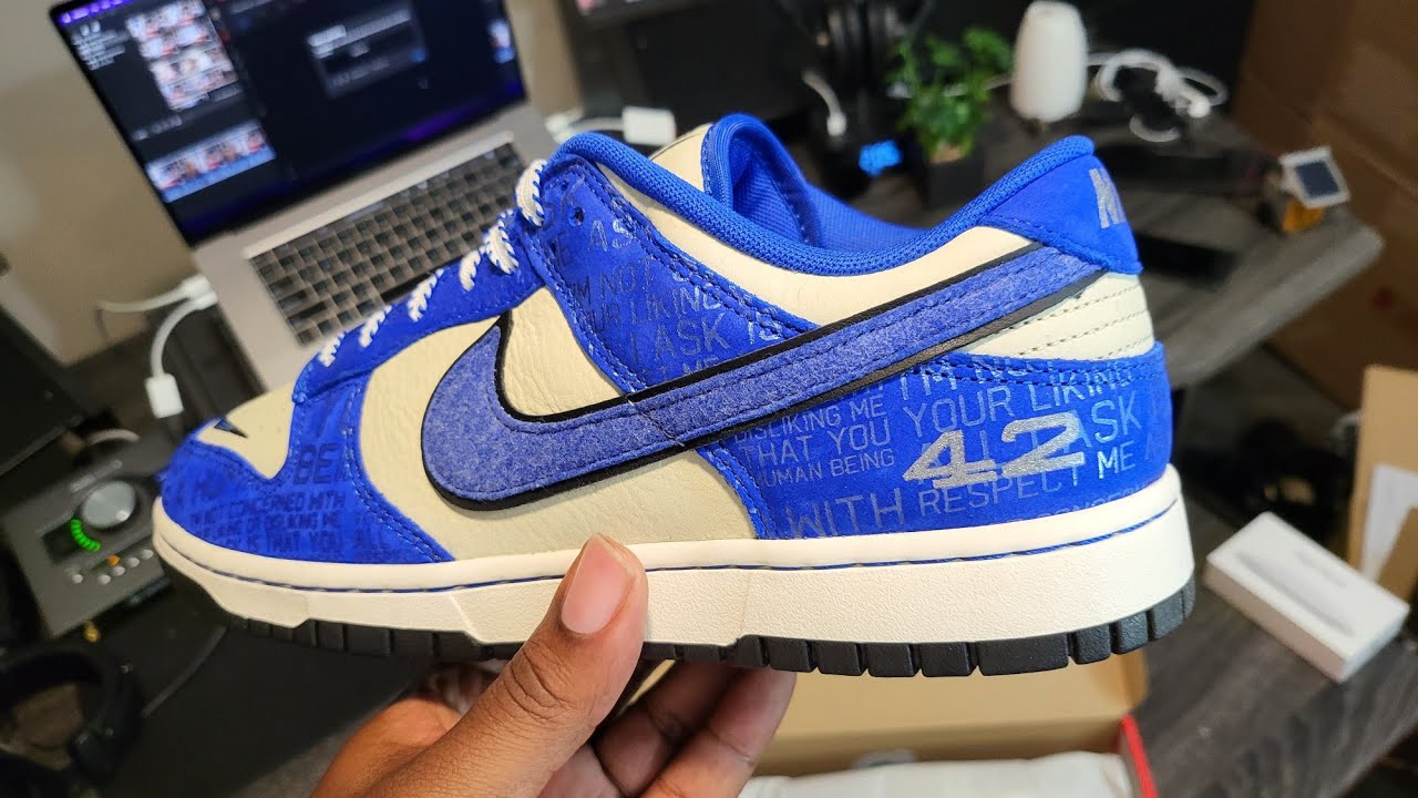 EARLY LOOK | NIKE DUNK LOW "JACKIE ROBINSON" | FULL REVIEW - YouTube