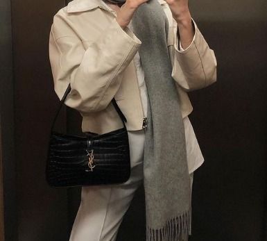 Saint Laurent ハンドバッグ 【Saint Laurent】ル・サンカセット クロコダイルエンボスバッグ(3)