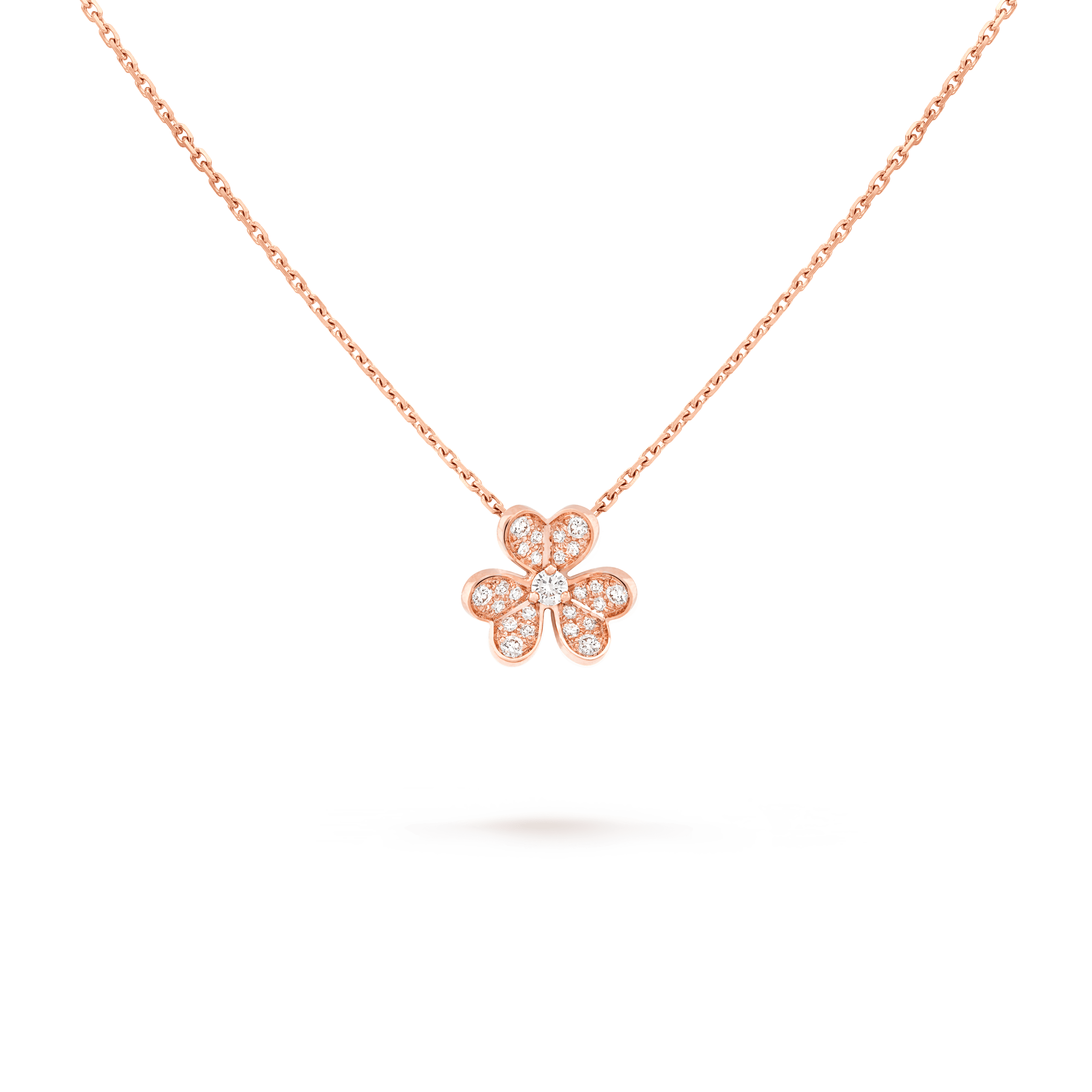 フリヴォル ペンダント、ミニモデル, ローズ ゴールド, ダイヤモンド:  25 石,  0.22 カラット, Detail, Jewelry Pendent