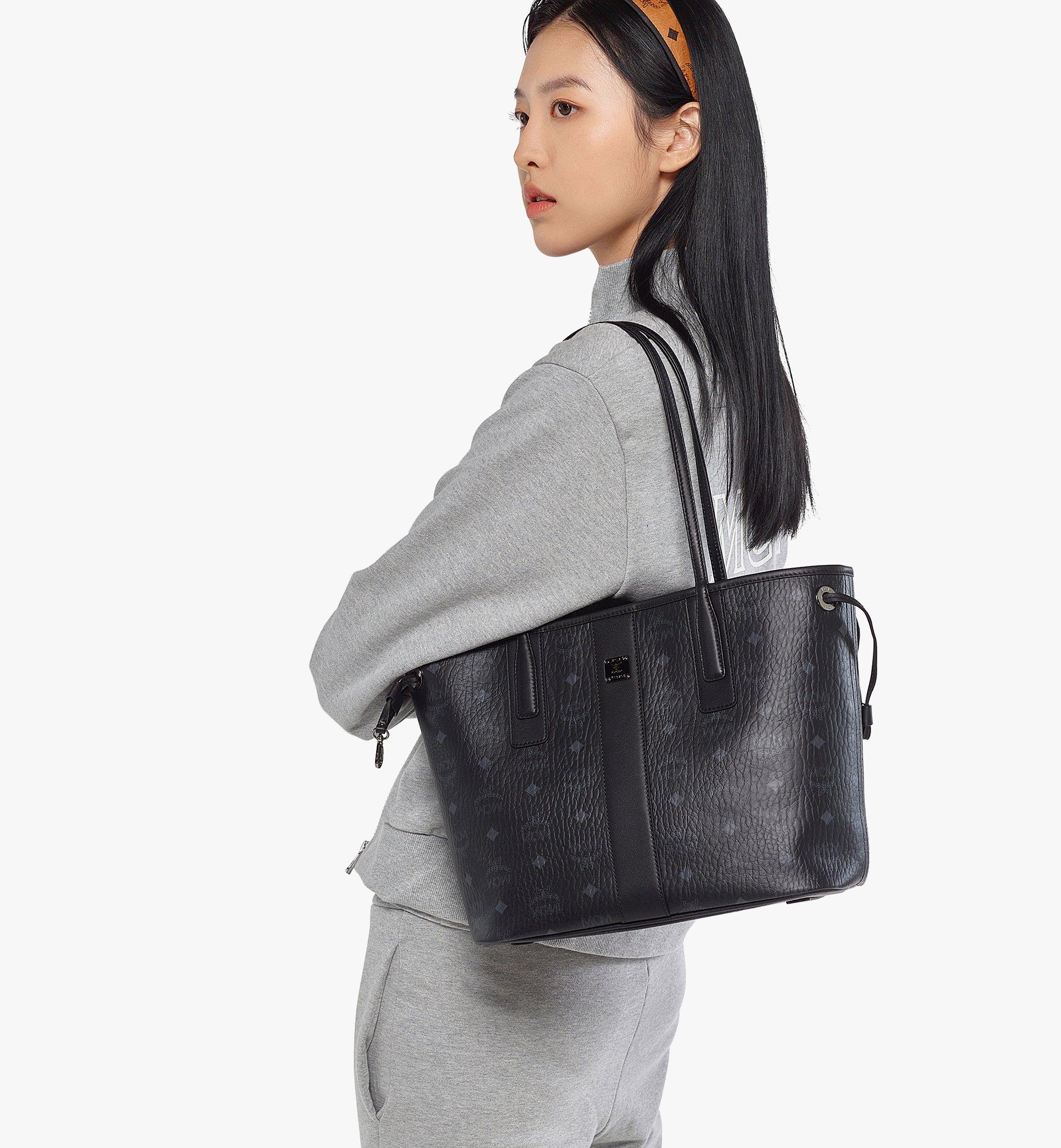 MCM Liz 雙面 Visetos 購物袋 Black MWPDSLR02BK001 更多視圖 5