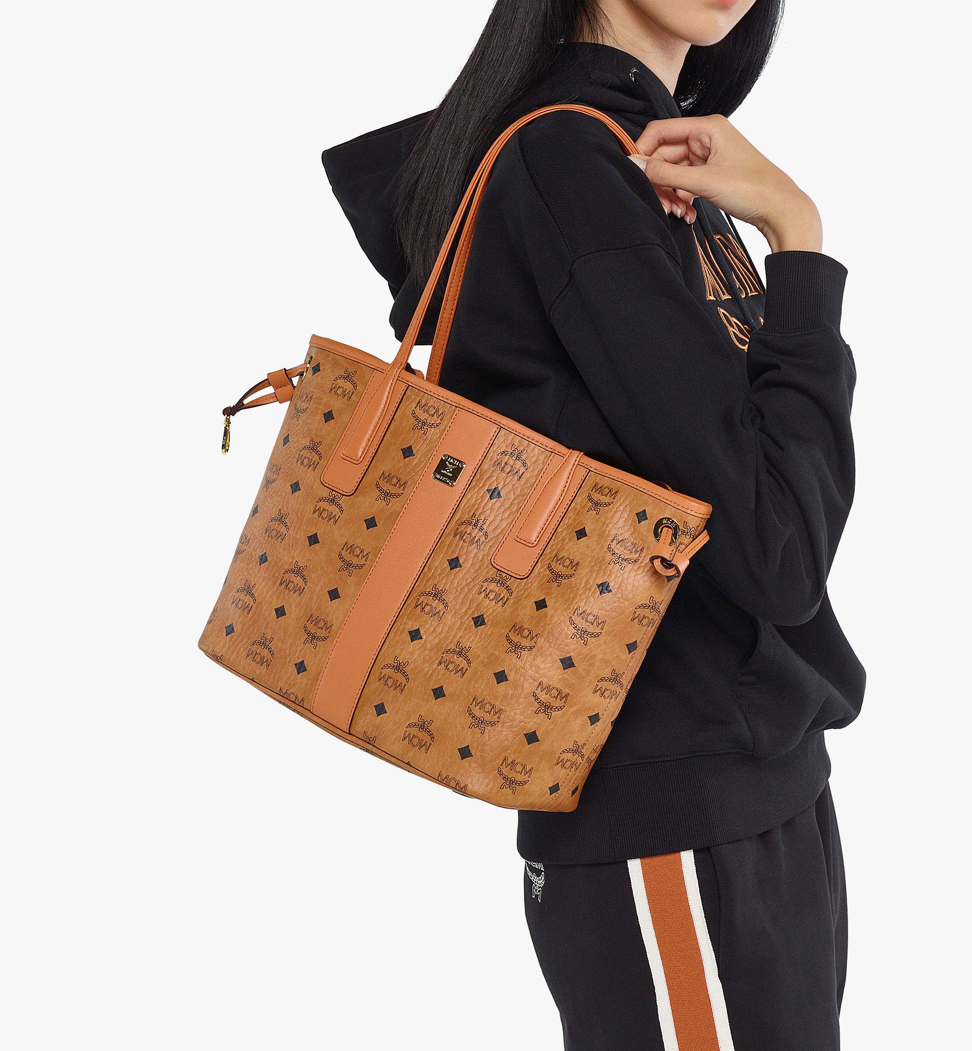 MCM Liz 雙面 Visetos 購物袋 Cognac MWPDSLR02CO001 更多視圖 6