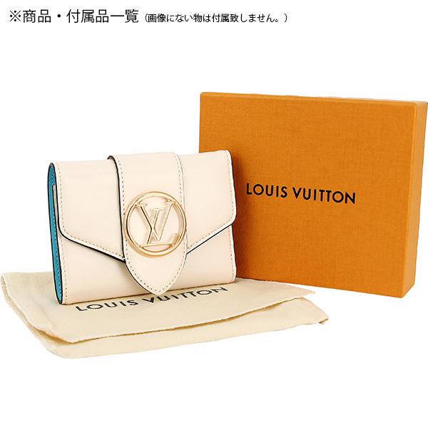 ルイヴィトン LOUIS VUITTON 三つ折り財布 ポルトフォイユLV ポンヌフ コンパクト M69176｜brand-across