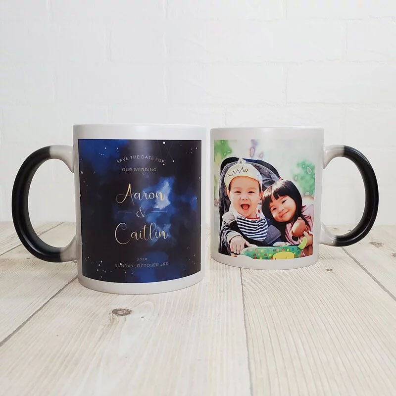 客製化，感溫變色馬克杯！