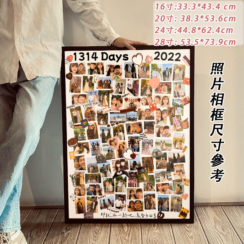 Diy照片相框——特別用心的專屬禮物！