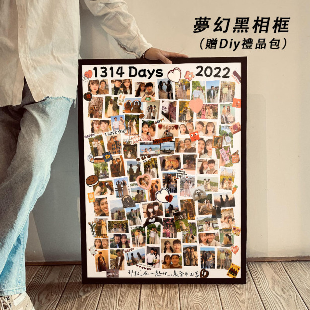 Diy照片相框——特別用心的專屬禮物！