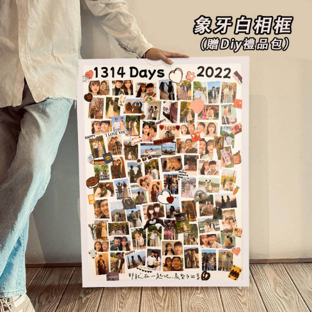 Diy照片相框——特別用心的專屬禮物！