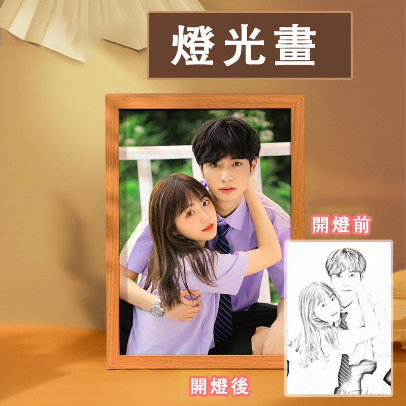 ⭐⭐⭐客製燈光畫——溫馨浪漫新禮物