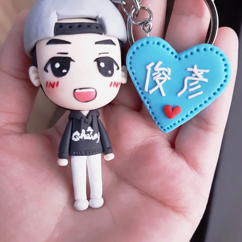 ⭐⭐⭐⭐訂製Q版公仔吊飾——動漫化設計，專業工藝人一對一捏製！