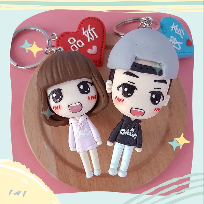 ⭐⭐⭐⭐訂製Q版公仔吊飾——動漫化設計，專業工藝人一對一捏製！