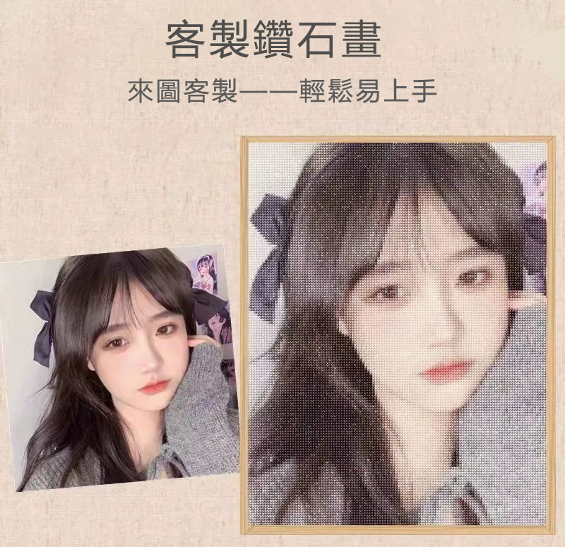 訂製鑽石畫——簡單容易上手！