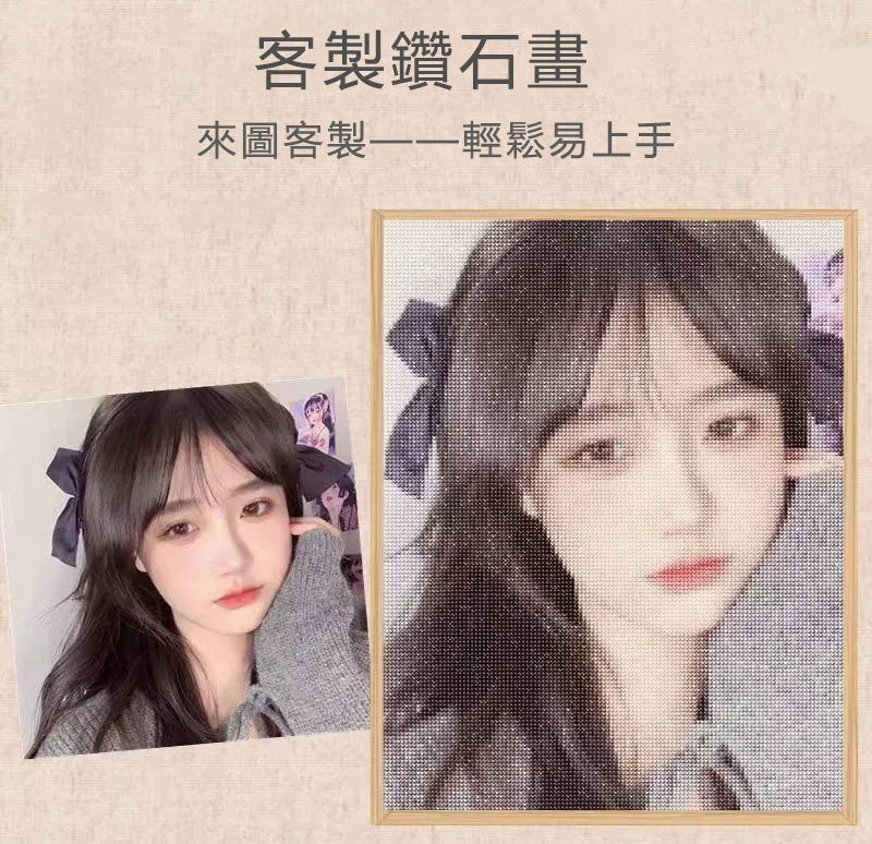 訂製鑽石畫——簡單容易上手！