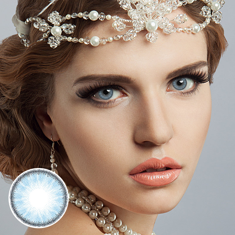 Radiant Blue Contact Lenses