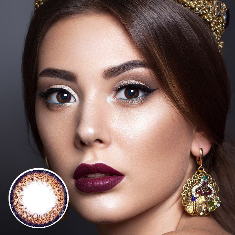 Cotton Brown Contact Lenses