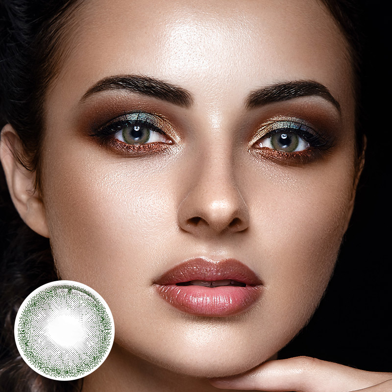 Misty Forest Grey Contact Lenses