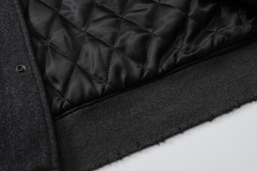 MADNESS VARSITY JACKET 黑白 拼接棒球服 休闲 宽松 夹克 长袖 外套 秋冬 男女款