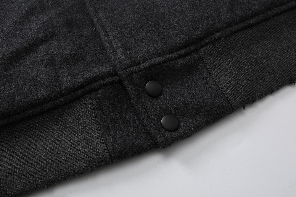 MADNESS VARSITY JACKET 黑白 拼接棒球服 休闲 宽松 夹克 长袖 外套 秋冬 男女款