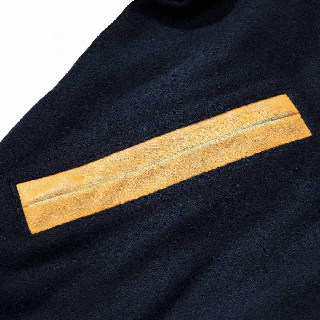 MADNESS 22AW BASEBALL JACKET 黑黄 羊毛 余文乐 拼接棒球服 休闲 宽松 夹克 长袖 外套 秋冬 男女款