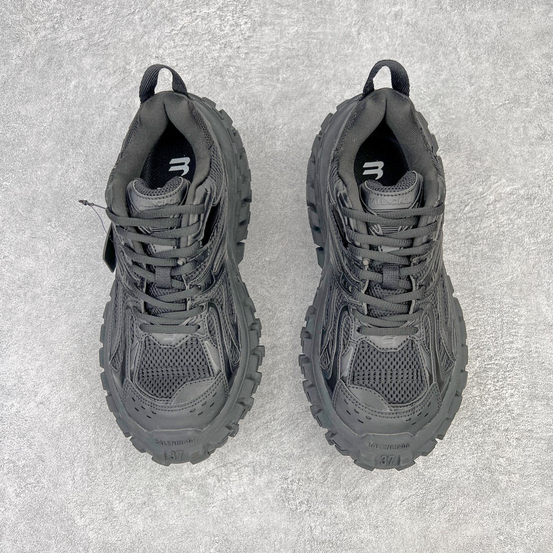 Balenciaga 巴黎世家 Defender 黑色 尼龍輪胎鞋 老爹鞋 男鞋 女鞋 685613W2RA61000