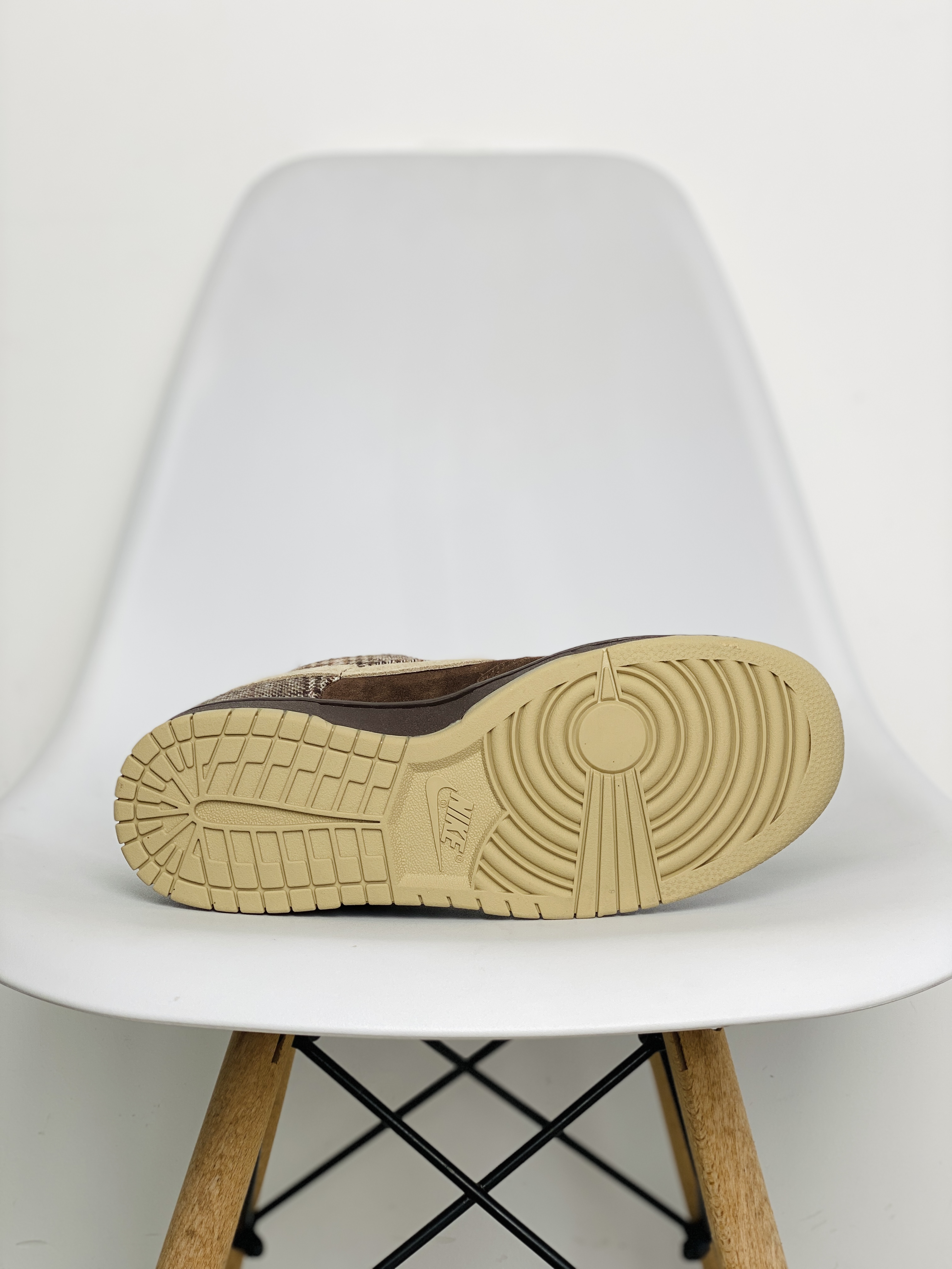 Nike Dunk SB Low Tweed 棕色 格子 低筒 复古板鞋 休闲鞋 男鞋 女鞋 304292-223