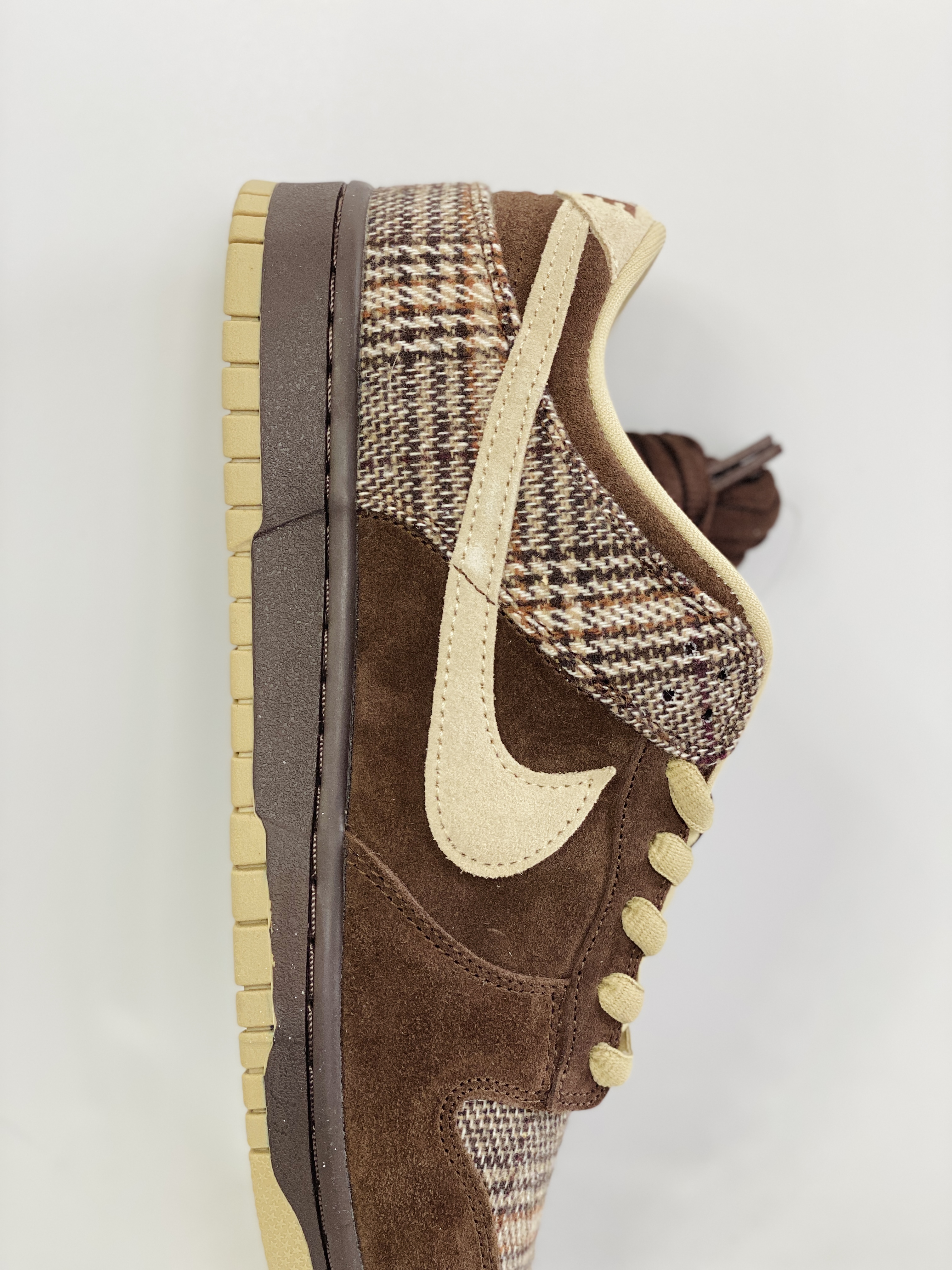 Nike Dunk SB Low Tweed 棕色 格子 低筒 复古板鞋 休闲鞋 男鞋 女鞋 304292-223