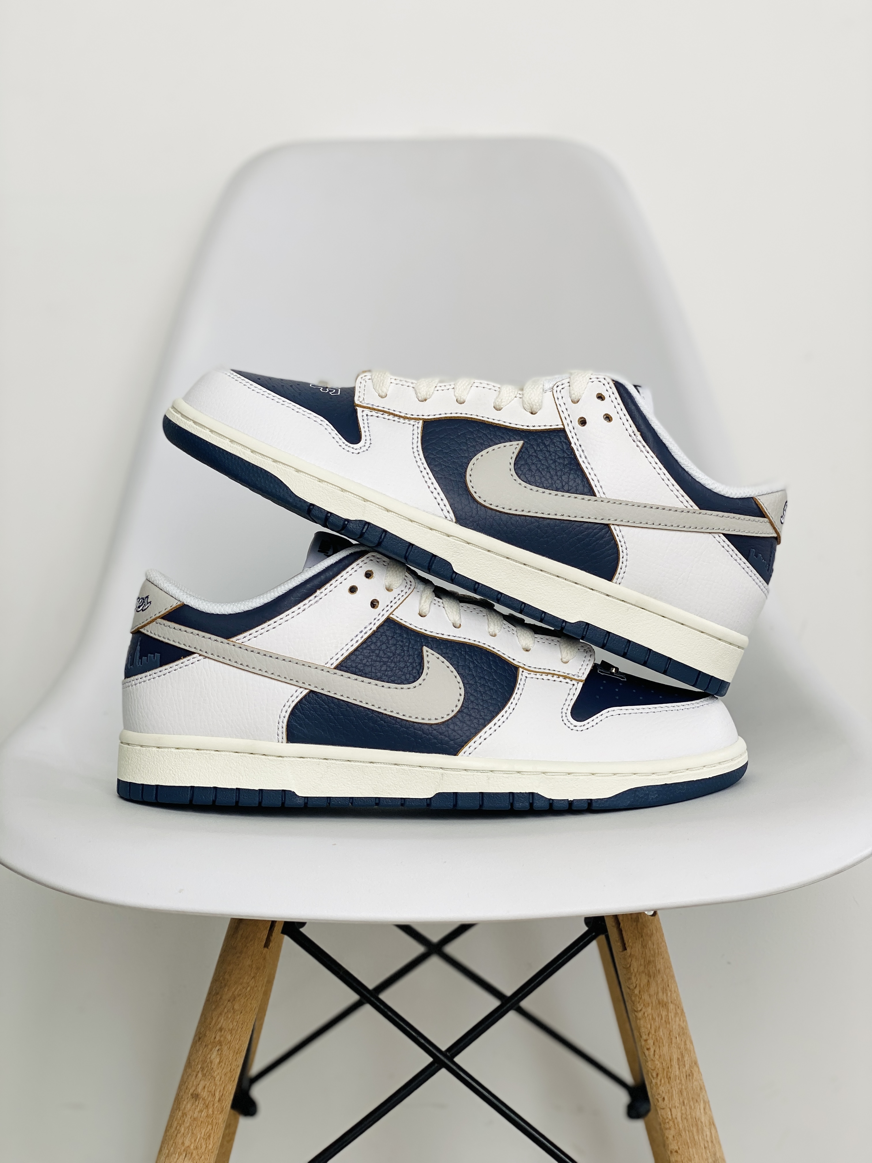 HUF x dunk Low NYC 纽约 刮刮乐 白蓝 低筒 复古板鞋 休闲鞋 男鞋 女鞋 FD8775-100