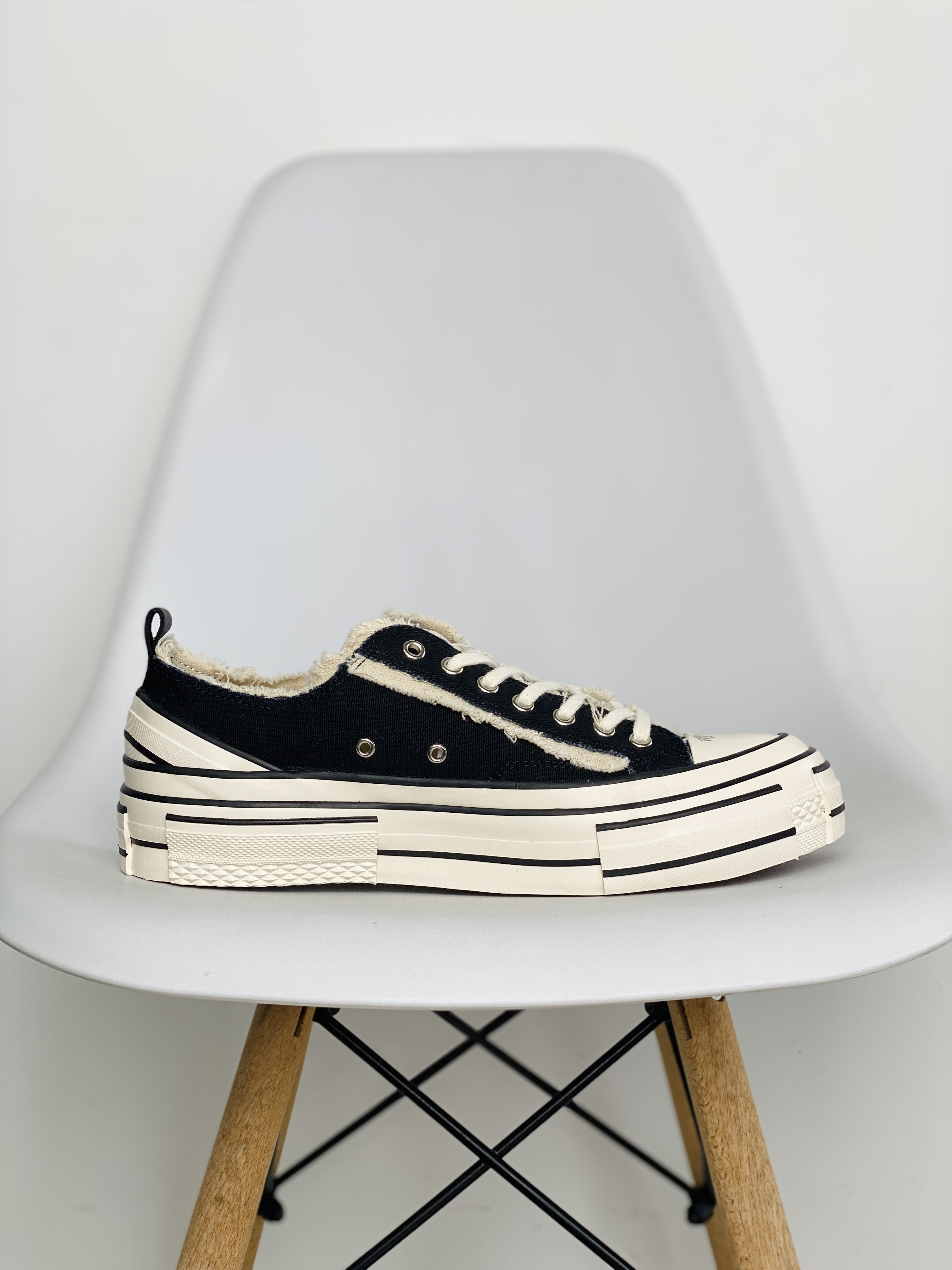 xVESSEL G.O.P. Lows Black 吴建豪 黑色 低筒 板鞋 休闲鞋 男鞋 女鞋 S19X001B