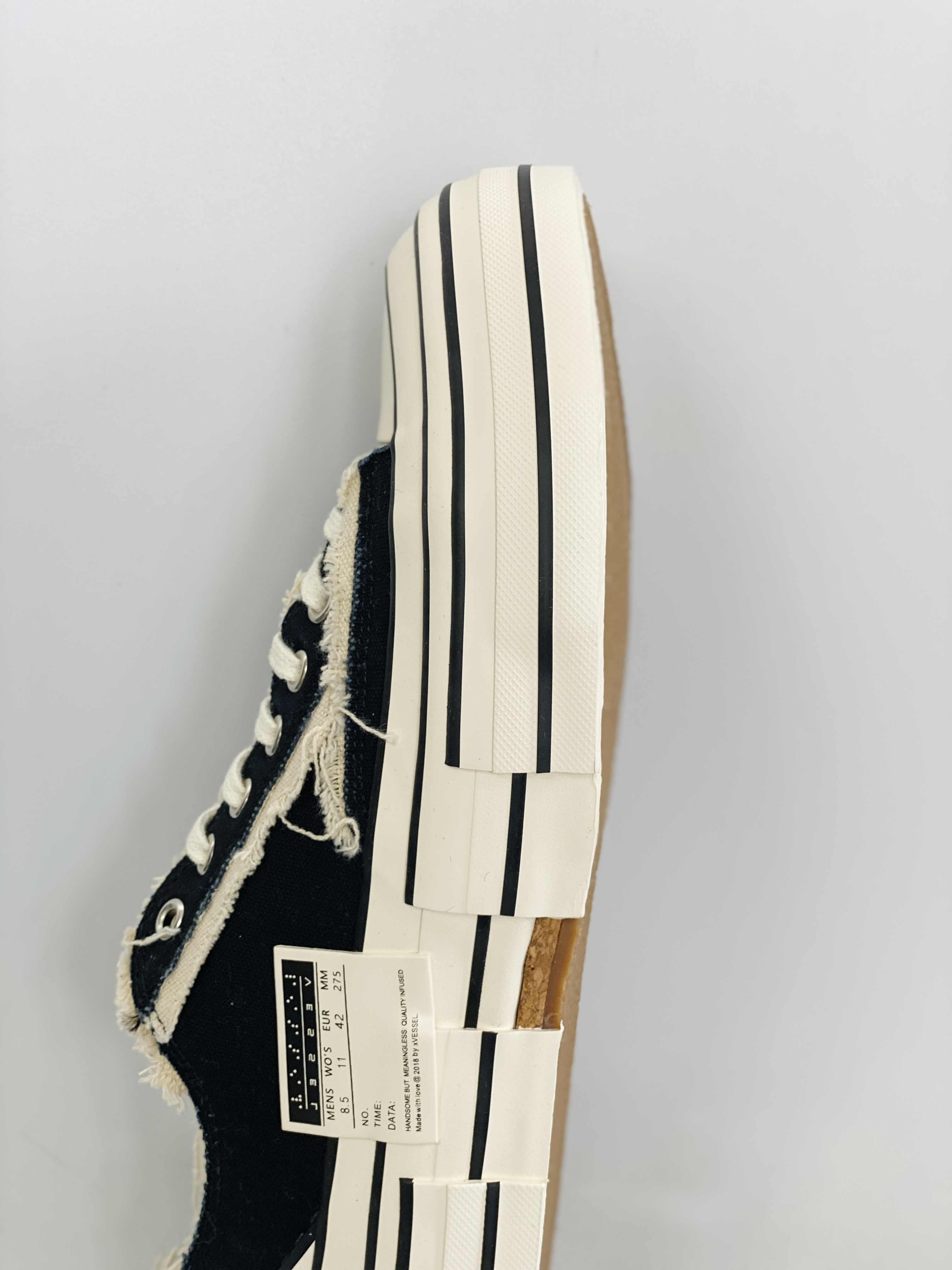 xVESSEL G.O.P. Lows Black 吴建豪 黑色 低筒 板鞋 休闲鞋 男鞋 女鞋 S19X001B