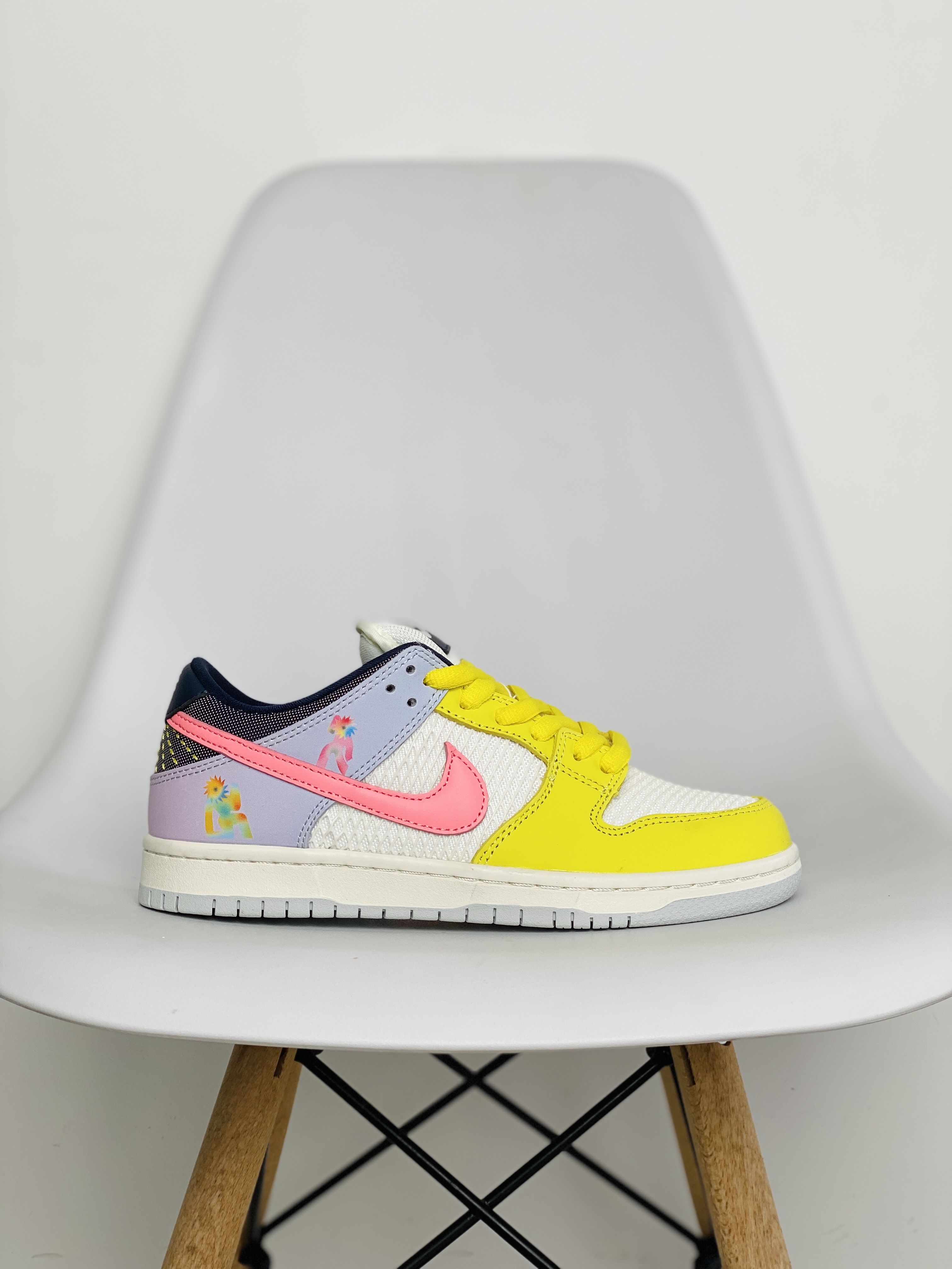 Nike Dunk SB Low Be True 黄白色 低筒 复古板鞋 休闲鞋 男鞋 女鞋 DX5933-900