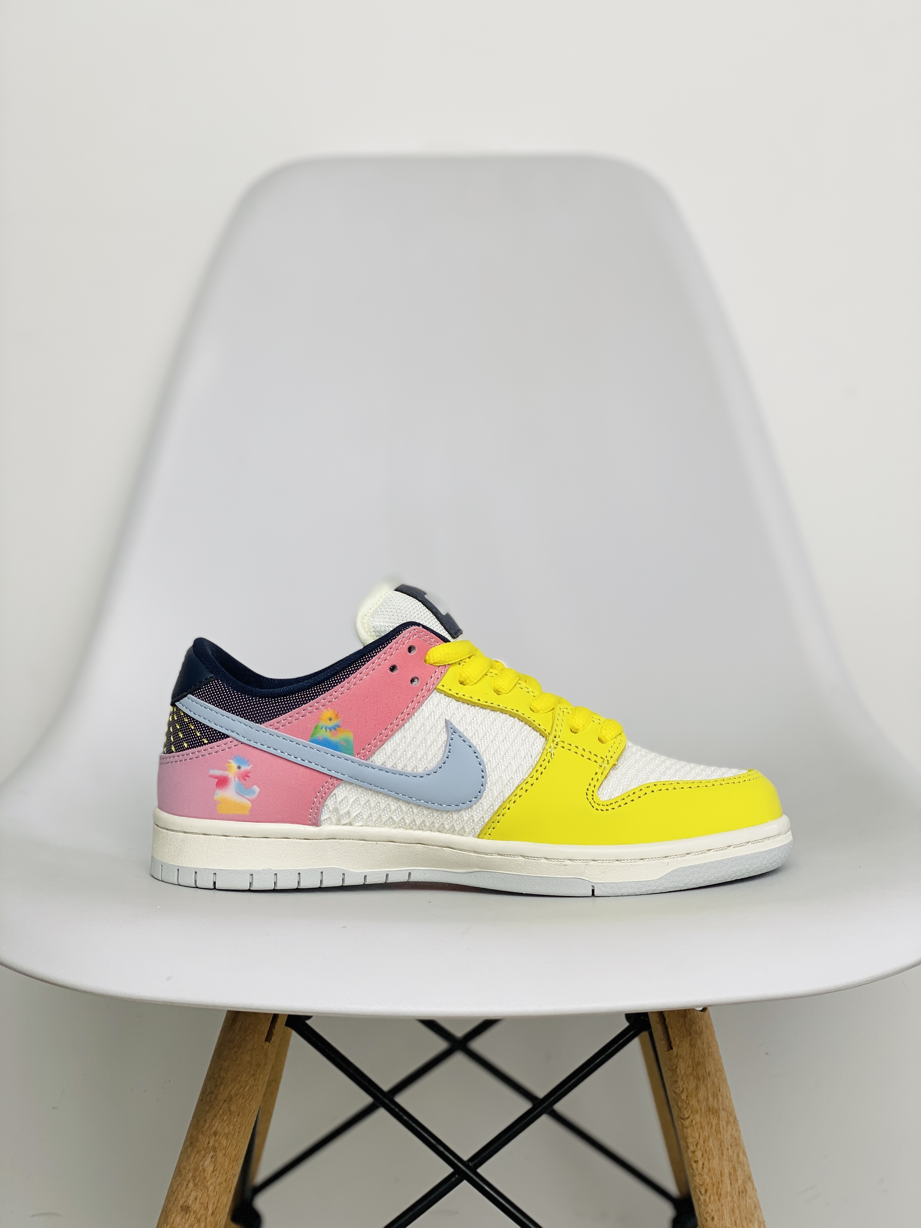 Nike Dunk SB Low Be True 黄白色 低筒 复古板鞋 休闲鞋 男鞋 女鞋 DX5933-900