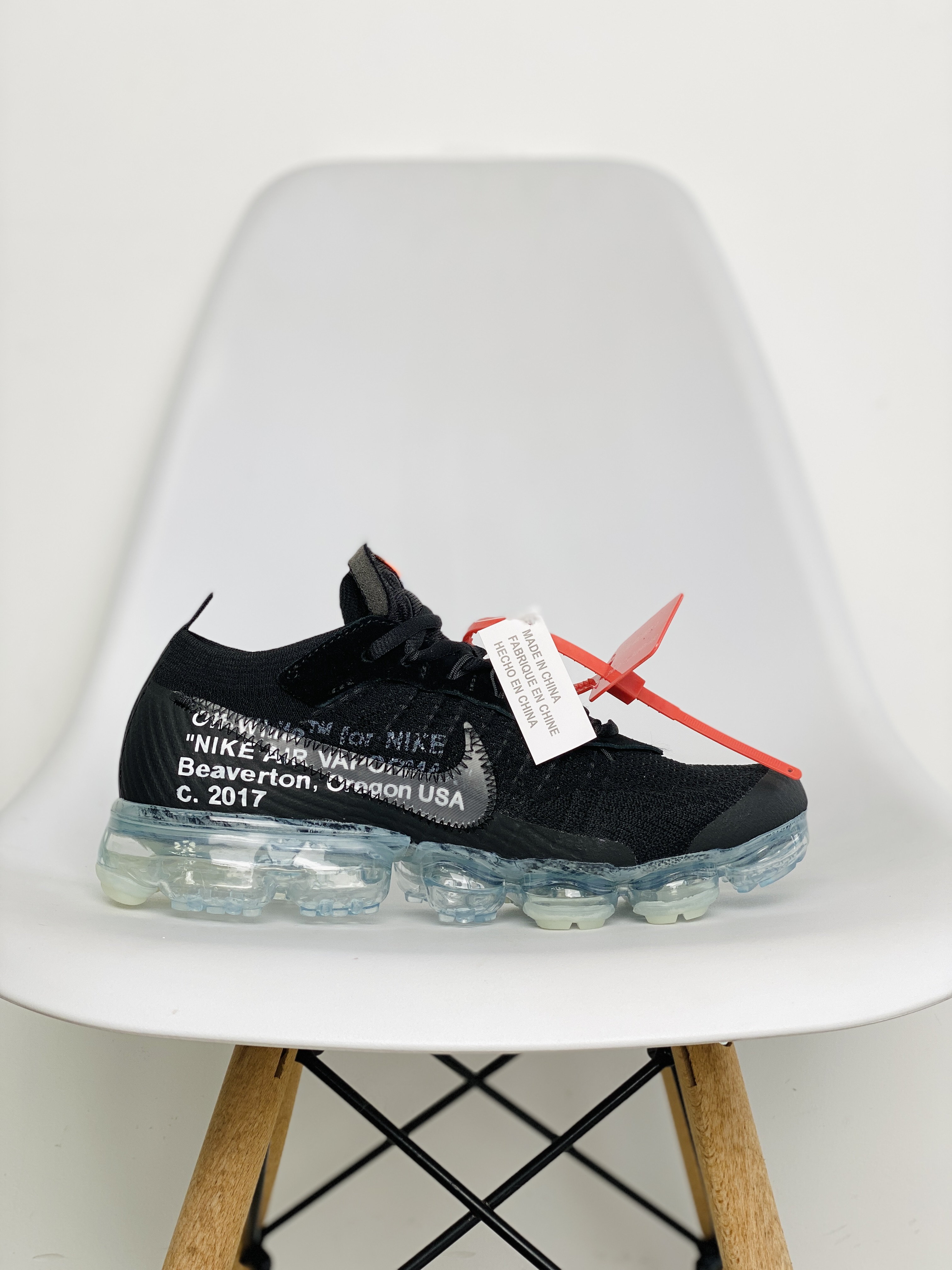 off-White Air VaporMax Black The Ten 联名 黑色 全掌气垫 休闲鞋 板鞋 透气运动鞋 男鞋女鞋 AA38