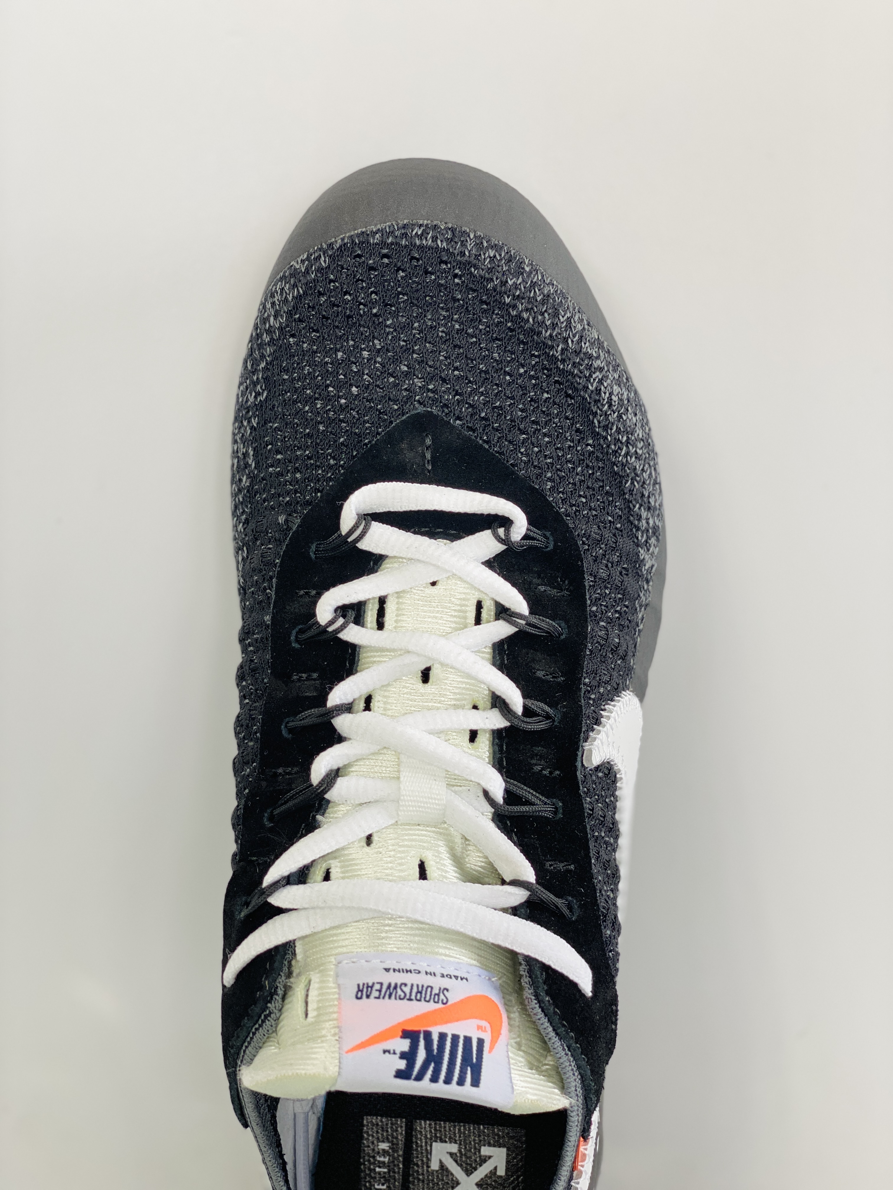off-White Air VaporMax Vigil The Ten 联名 黑白 全掌气垫 休闲鞋 板鞋 运动鞋 男鞋女鞋 AA3831