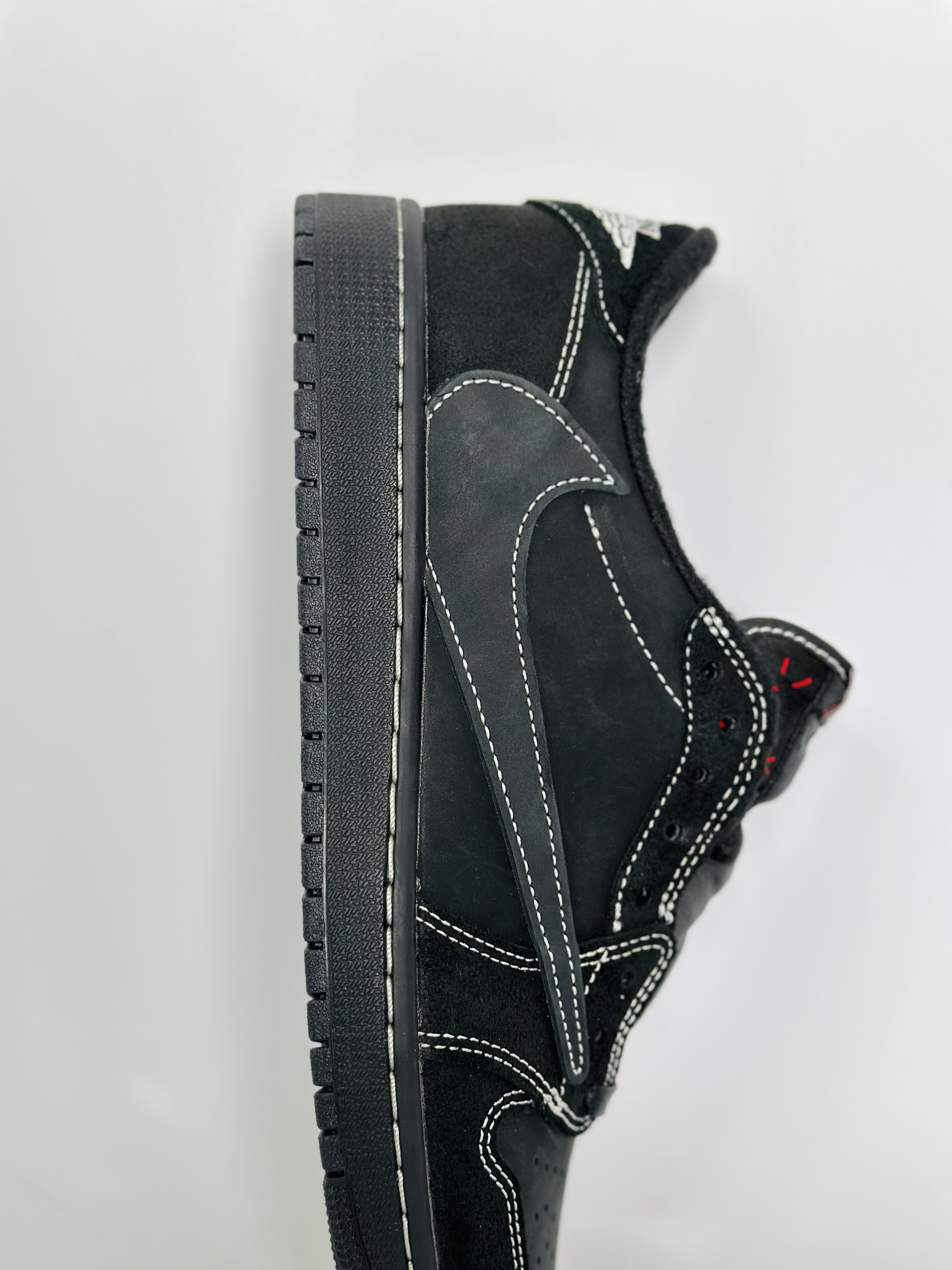 Travis Scott x Air Jordan AJ1 Low Black Phantom 黑武士 低筒 倒钩4.0 板鞋 篮球鞋 男鞋
