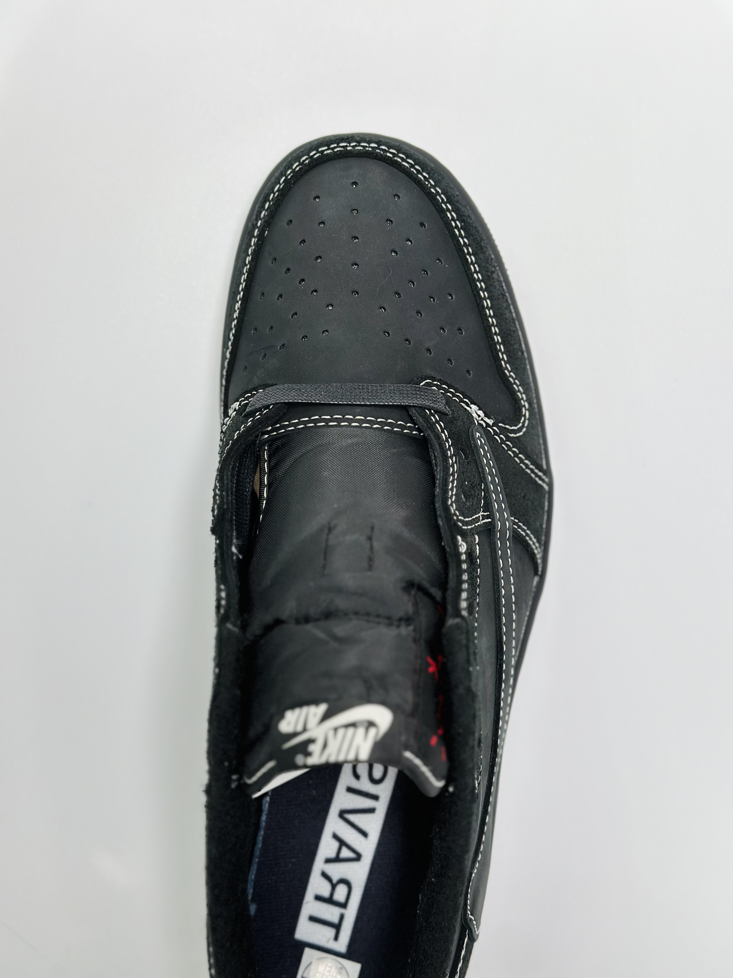 Travis Scott x Air Jordan AJ1 Low Black Phantom 黑武士 低筒 倒钩4.0 板鞋 篮球鞋 男鞋