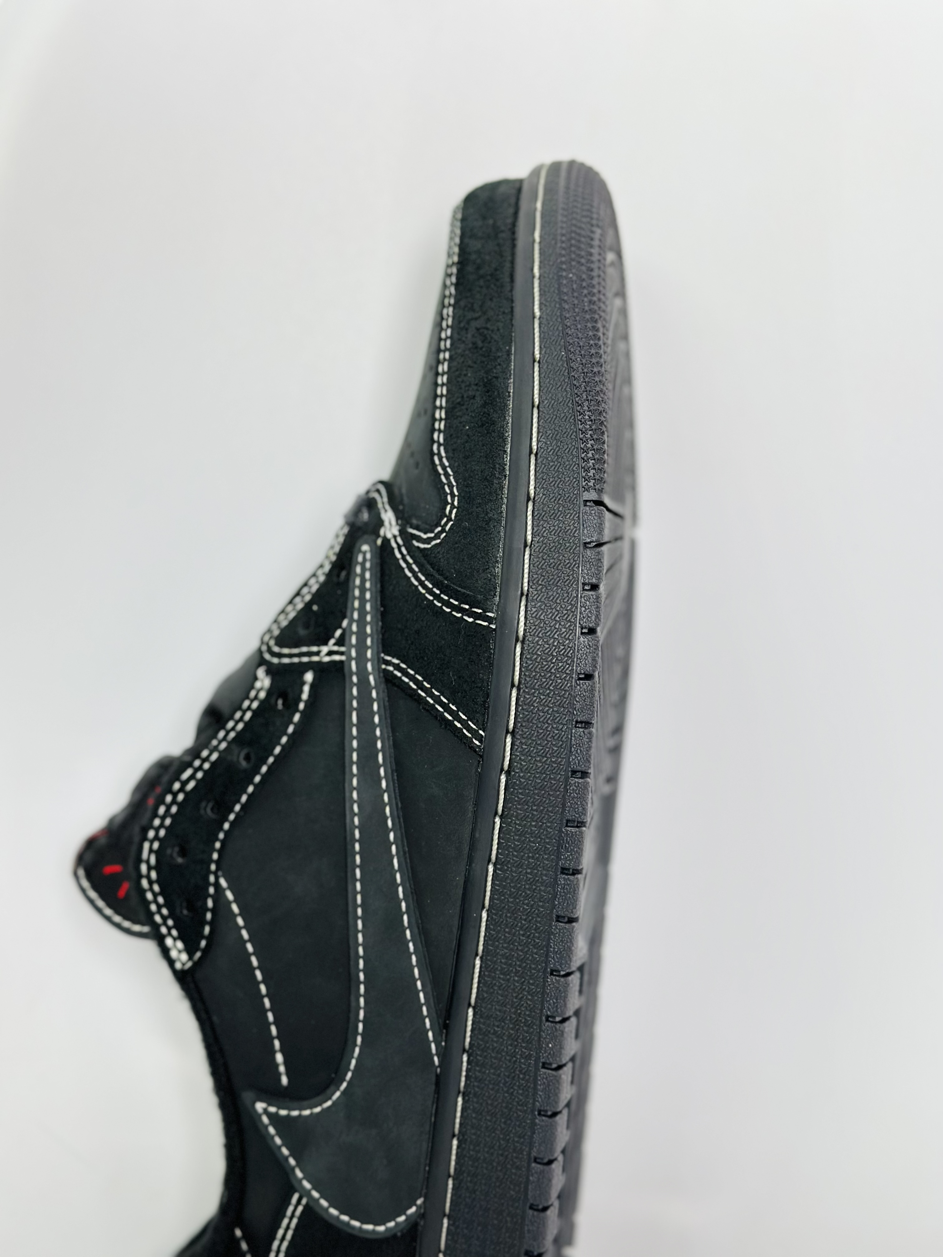 Travis Scott x Air Jordan AJ1 Low Black Phantom 黑武士 低筒 倒钩4.0 板鞋 篮球鞋 男鞋
