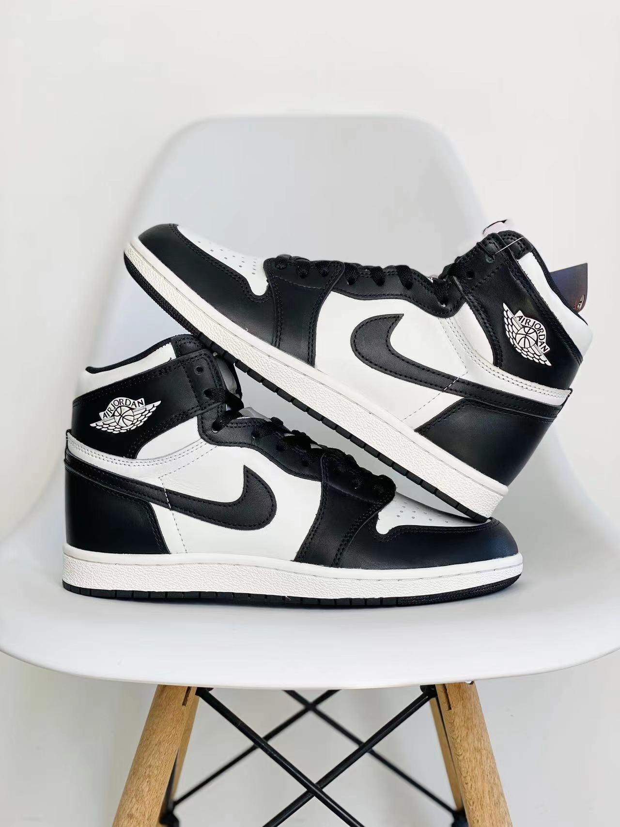 Air Jordan 1 AJ1 Retro High  85 Black White 黑白 熊猫  高筒 休闲鞋 男鞋 板鞋  BQ4422-001