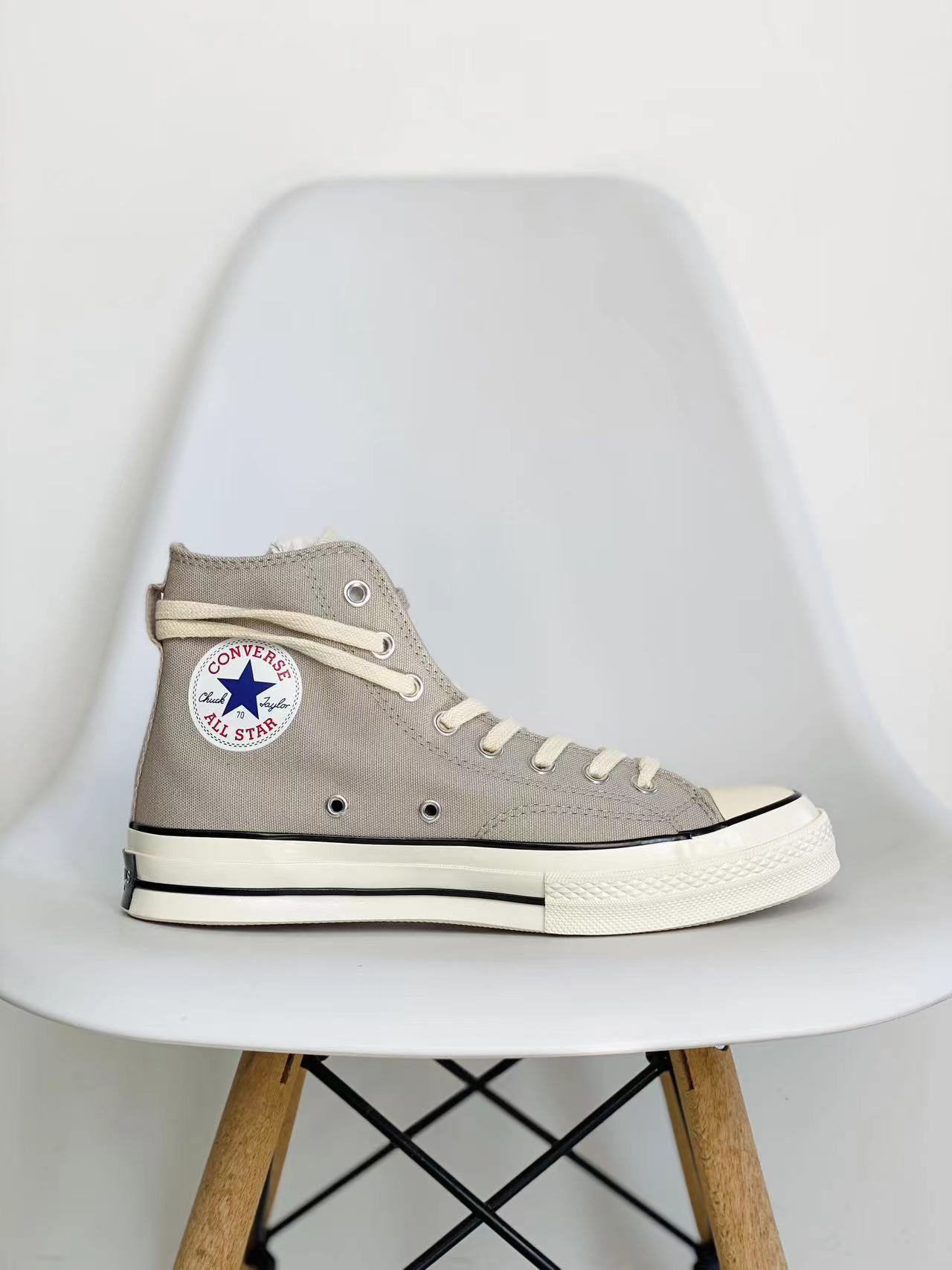 Converse Chuck 1970S x Fear of God Essentials 灰色 高筒 帆布鞋 板鞋 休闲鞋  男鞋 女鞋  
