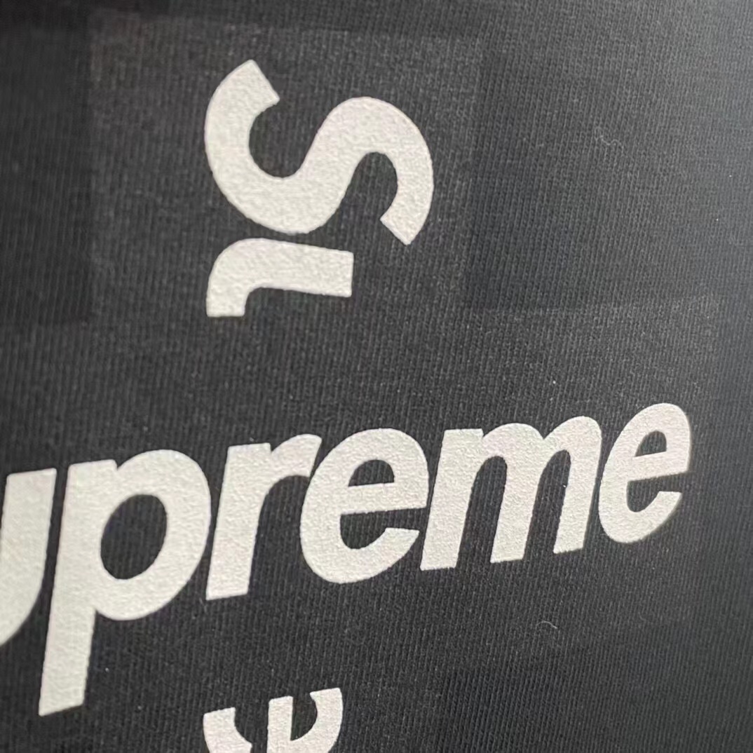 Supreme Week 17 Cross Box Logo Tee 十字架 黑色  短袖 T 恤 男女同款 SUP-FW20-371