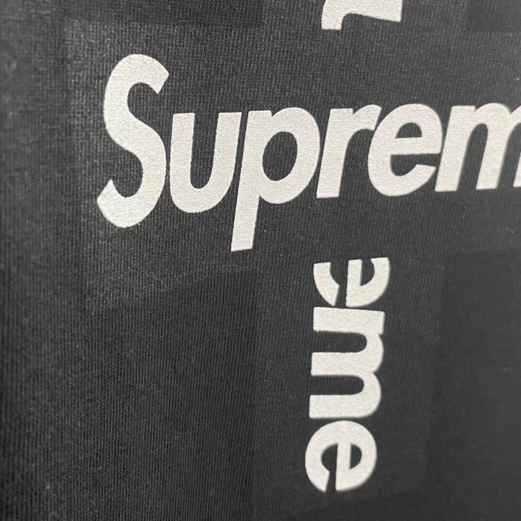 Supreme Week 17 Cross Box Logo Tee 十字架 黑色  短袖 T 恤 男女同款 SUP-FW20-371