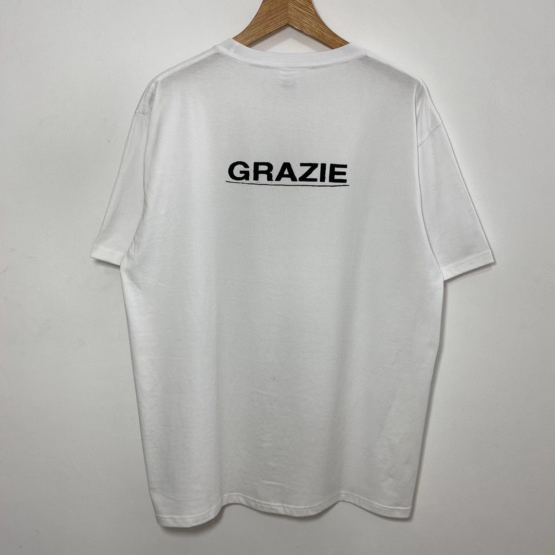  Supreme Week11 Milan Last SUPPER 米兰开业限定 达芬奇 最后的晚餐 Box Logo 白色 短袖 T 恤 男女同款 SUP-FW20-699