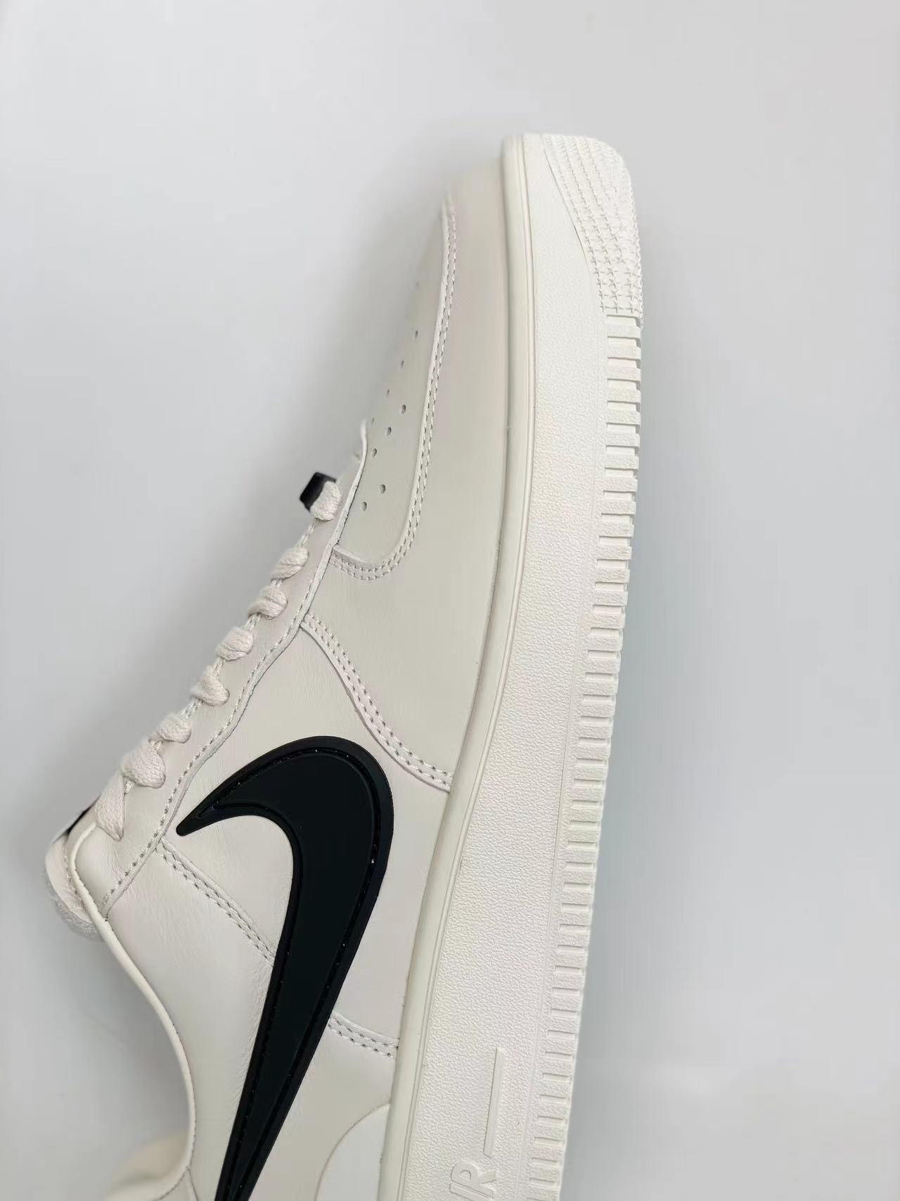 新版 AMBUSH x Nike Air Force 1 Low 黑白色 低筒 休闲鞋 板鞋 男鞋 女鞋 DV3464-002