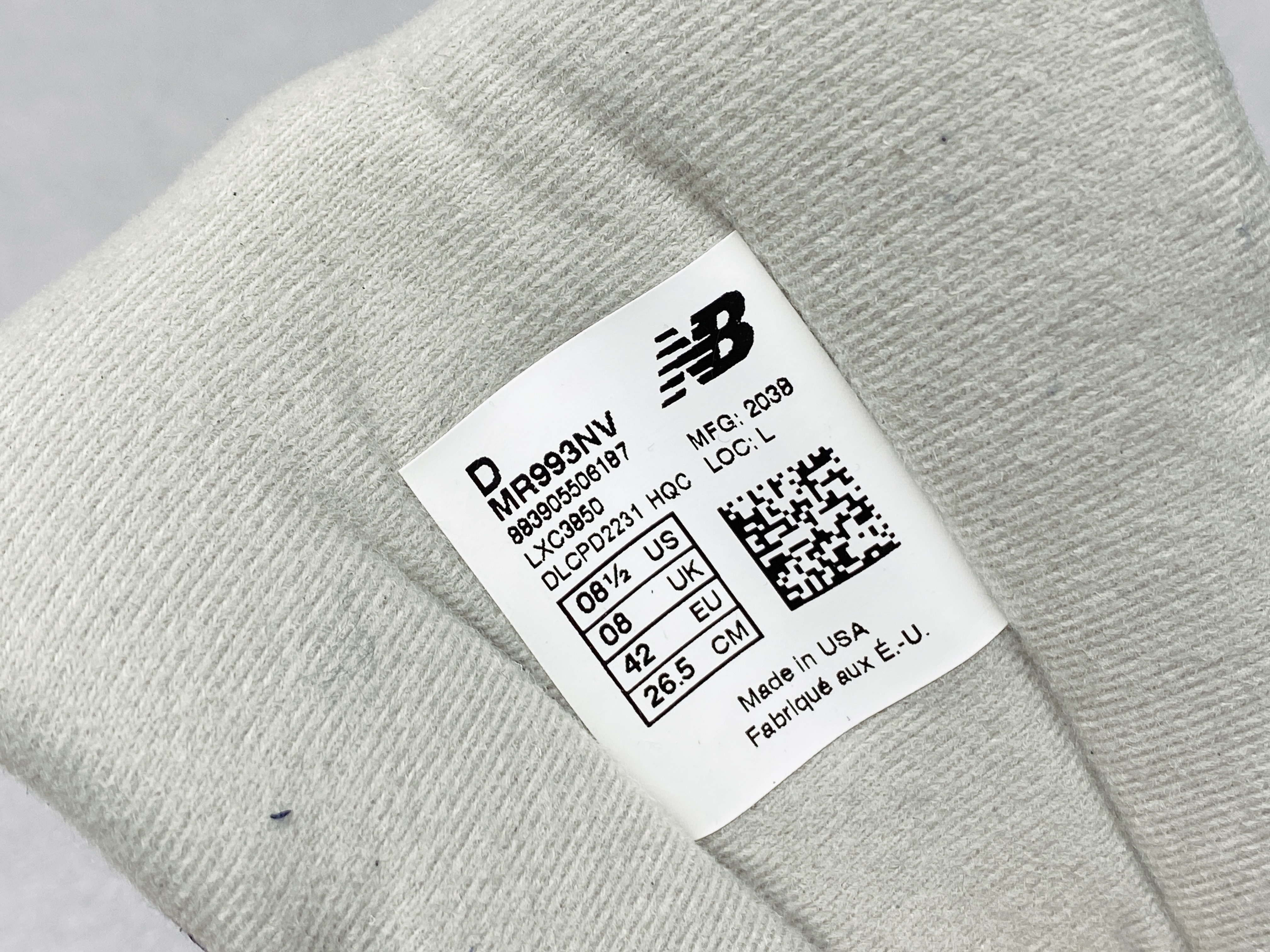 新版 New Balance 993 海军蓝  低筒 复古跑鞋 休闲鞋 运动鞋 男鞋 女鞋   MR993NV