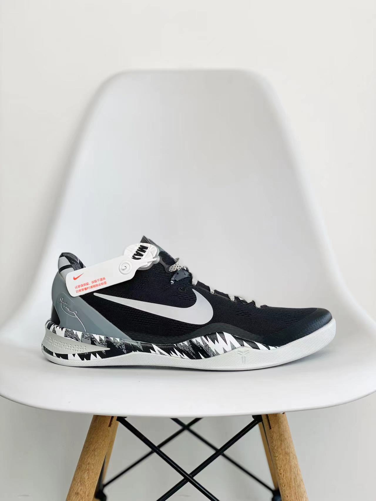 滅世純原 Kobe8 System PP 黑银 科比8 低筒 React鞋墊 籃球鞋 實戰鞋 球鞋 男鞋 613959-001