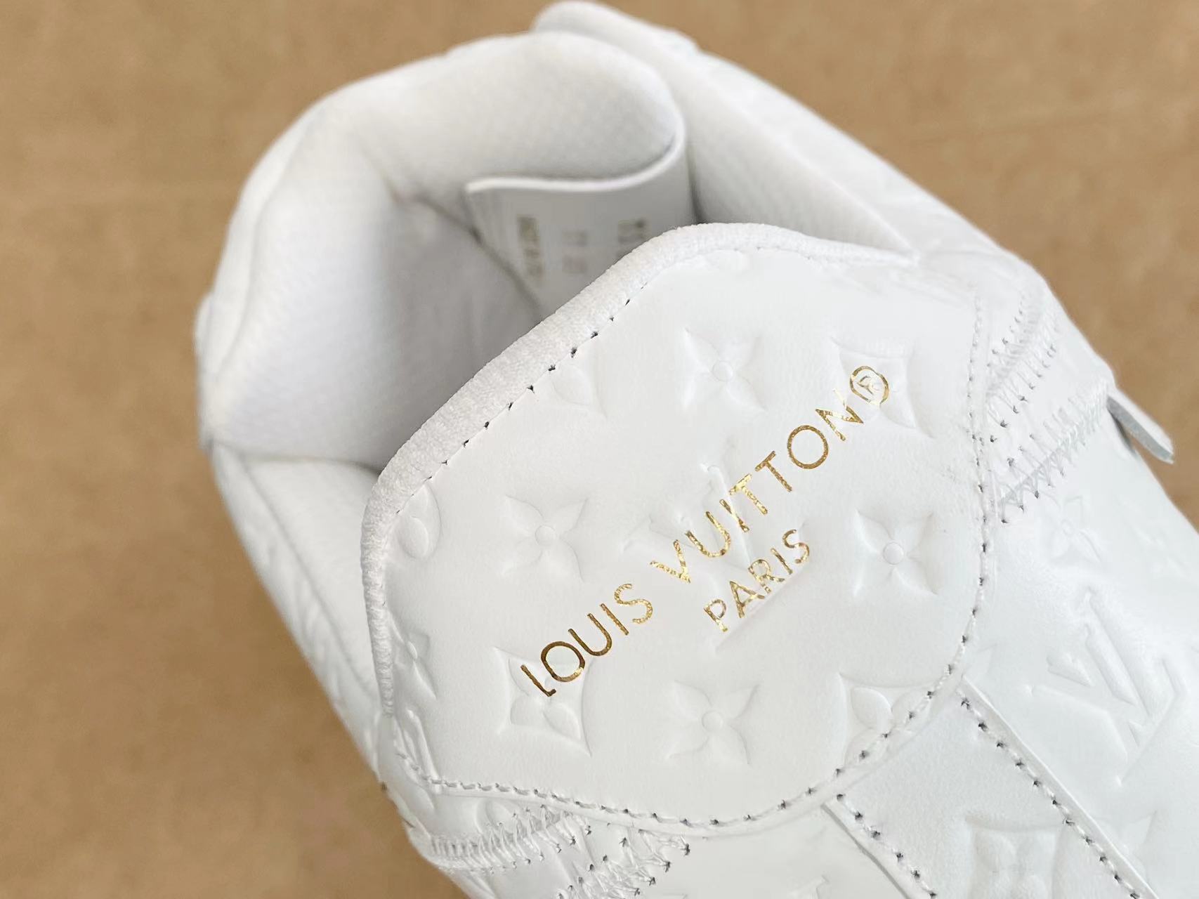 原盒版 帶配件 Louis Vuitton x Nike Air Force 1 Low  白色  低筒 牛皮 休闲鞋 运动鞋 板鞋 男鞋 女鞋 1A9V87