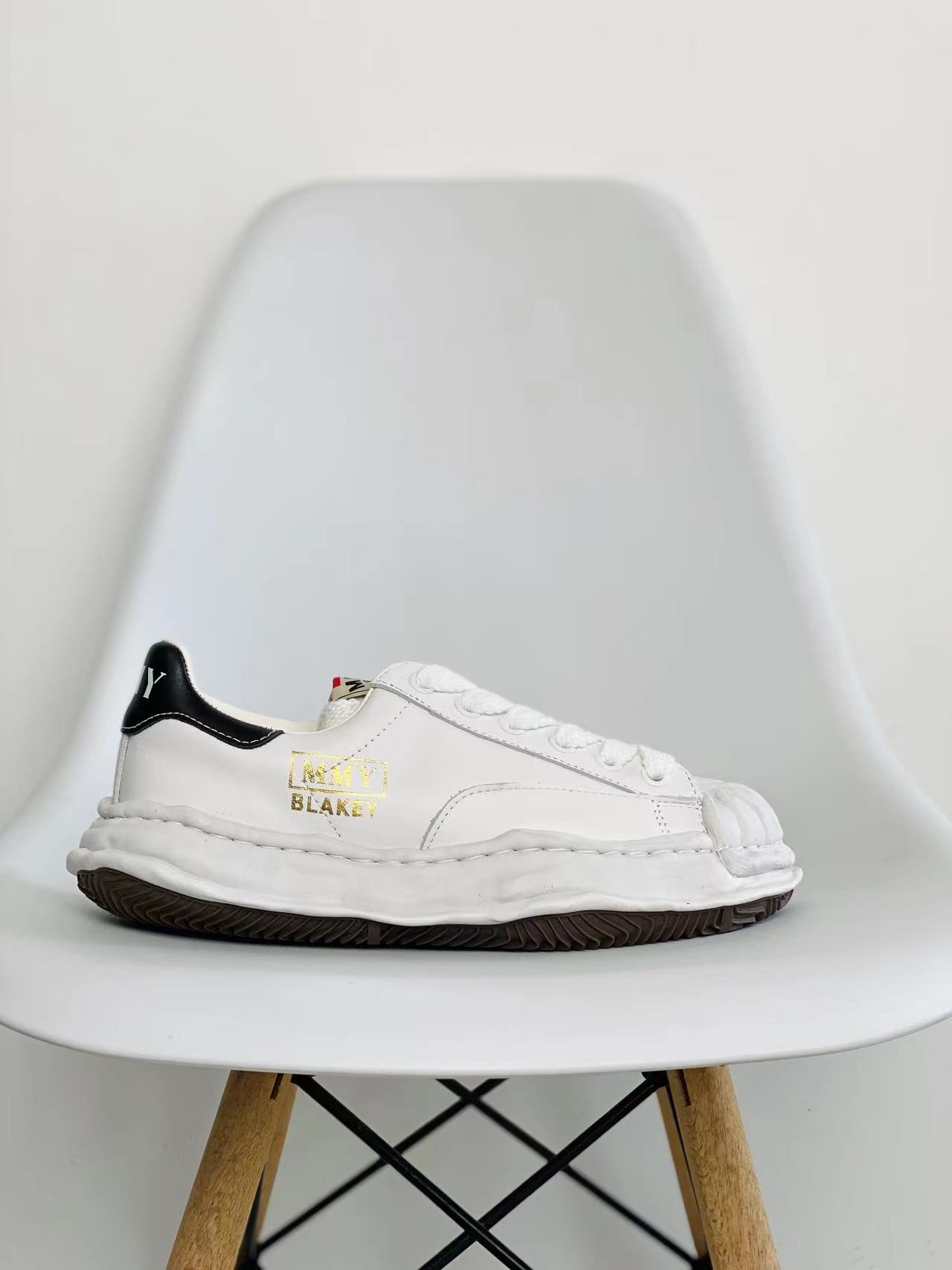 MIHARA YASUHIRO Original MMY 三原康裕 白色 低筒 溶胶鞋 帆布鞋 板鞋 休闲鞋 增高鞋 男鞋 女鞋 