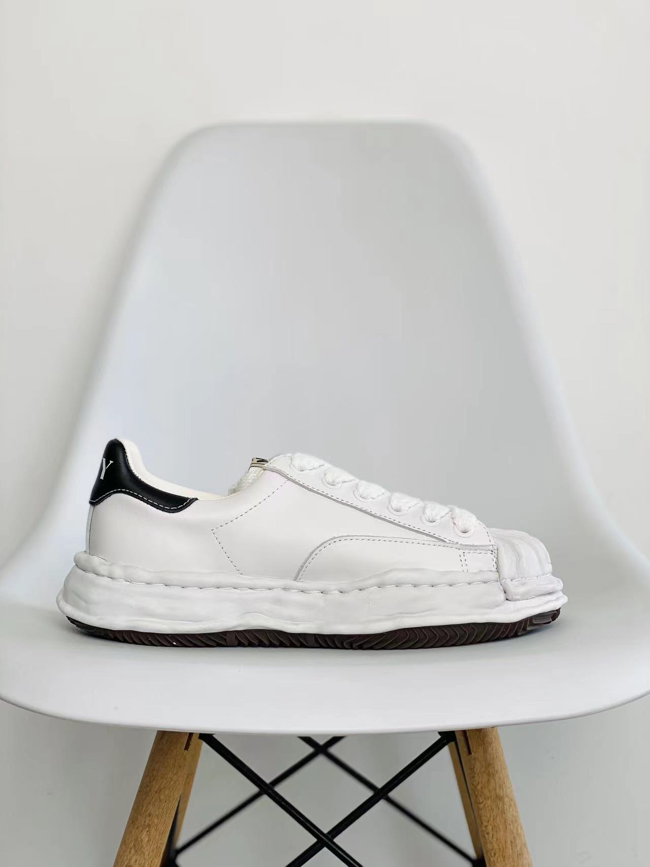 MIHARA YASUHIRO Original MMY 三原康裕 白色 低筒 溶胶鞋 帆布鞋 板鞋 休闲鞋 增高鞋 男鞋 女鞋 